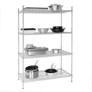 Riiul komplektis 4 tasandiga - L 1220 x P 610 mm - Vogue