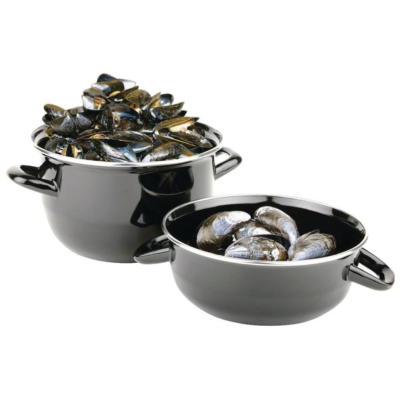 Mouledega emailitud marmiit 1,5 kg - Ø 220 mm - Olympia Mouledega emailitud marmiit 1,5 kg - Ø 220 mm - Olympia
