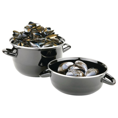 Mouledega emailitud marmiit 1,5 kg - Ø 220 mm - Olympia