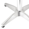 Ruudukujuline bistroolilaud 60x60 cm - Bolero - Fourniresto