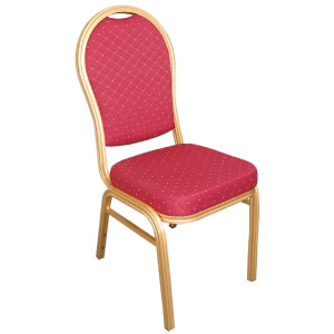 Punane bankettool - 4 tk komplektis - Bolero - Fourniresto