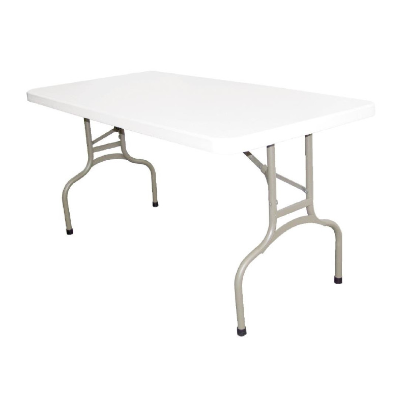 Folding rectangular table - 1520mm - Bolero - Fourniresto Folding rectangular table - 1520mm - Bolero - Fourniresto