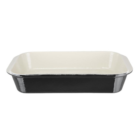 Raudplekist küpsetusnõu must 405 x 250mm - Vogue - Fourniresto