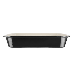 Raudplekist küpsetusnõu must 405 x 250mm - Vogue - Fourniresto