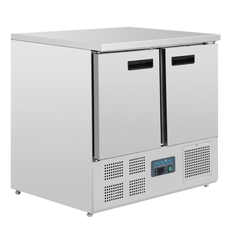 Kompaktne külmikulaud 2 ustega - 240 L - Polar - Fourniresto Kompaktne külmikulaud 2 ustega - 240 L - Polar - Fourniresto