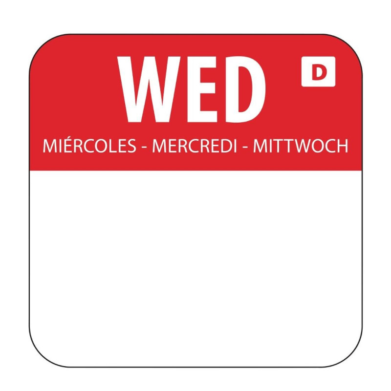 Lahustuvad toidu sildid "Mercredi" - Vogue Lahustuvad toidu sildid "Mercredi" - Vogue