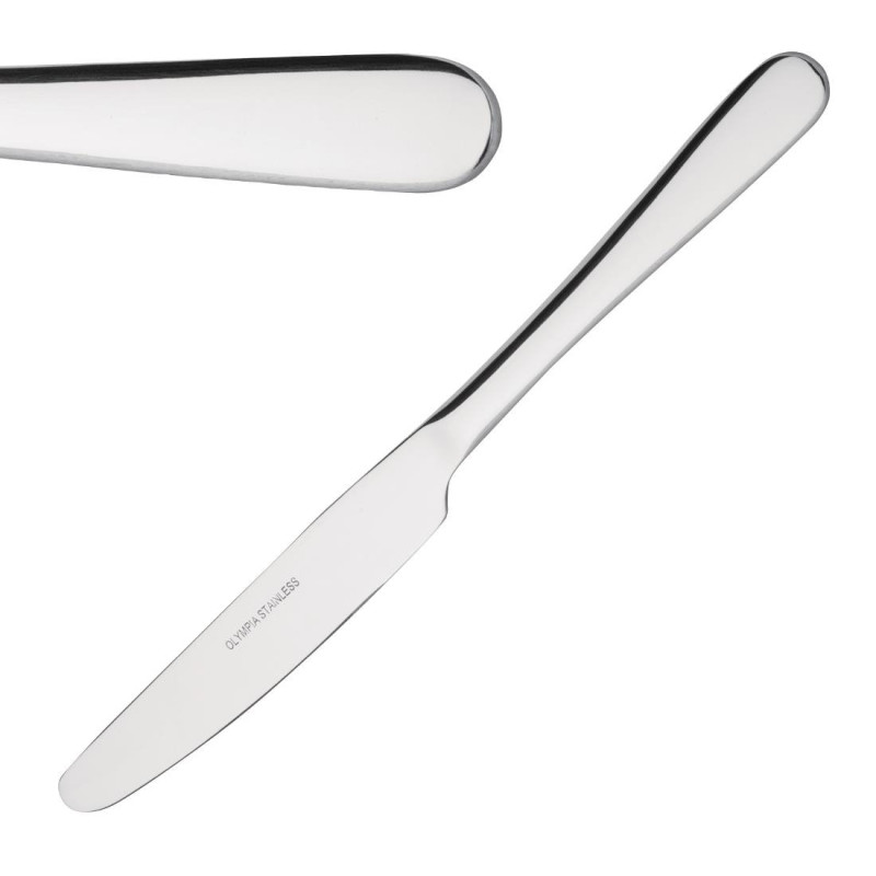 Table Knife Buckingham - Set of 12 - Olympia Table Knife Buckingham - Set of 12 - Olympia
