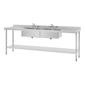 Roostevabast terasest valamu - L 2400 x S 600 mm - Vogue