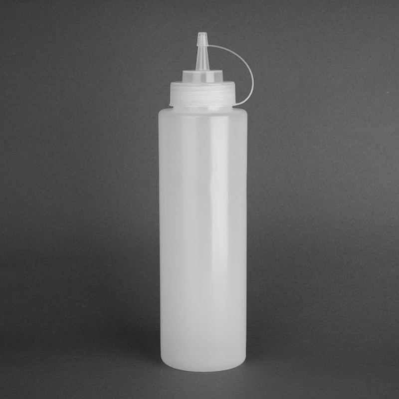 Distributeur de sauce 1L transparent - Vogue - Fourniresto Distributeur de sauce 1L transparent - Vogue - Fourniresto