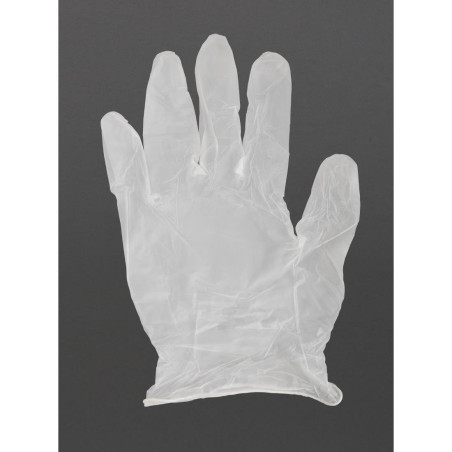 Vinüülkindad pulbrita - XL - 100 tk komplekt - Vogue