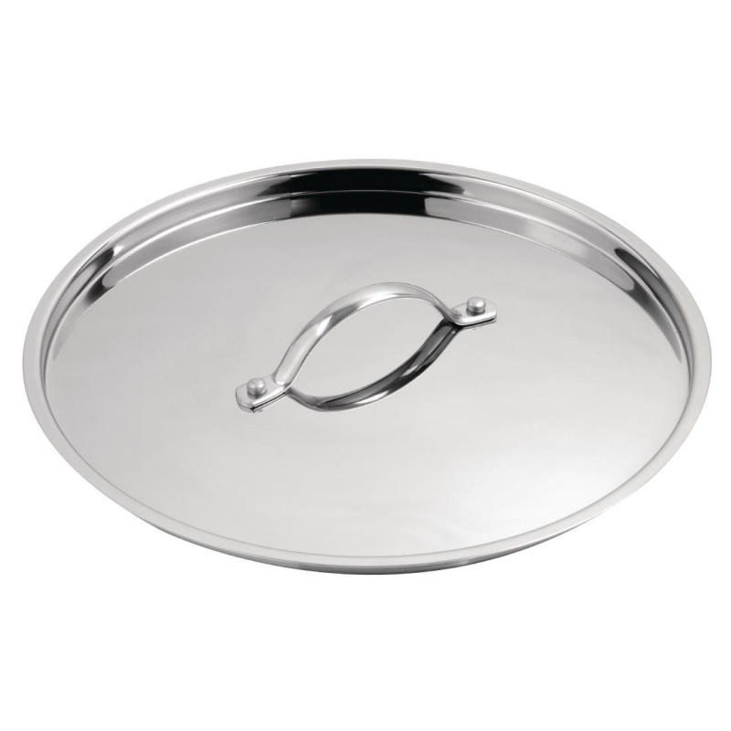 Triple Thickness Tri Wall Pan Lid - Ø 280mm - Vogue Triple Thickness Tri Wall Pan Lid - Ø 280mm - Vogue