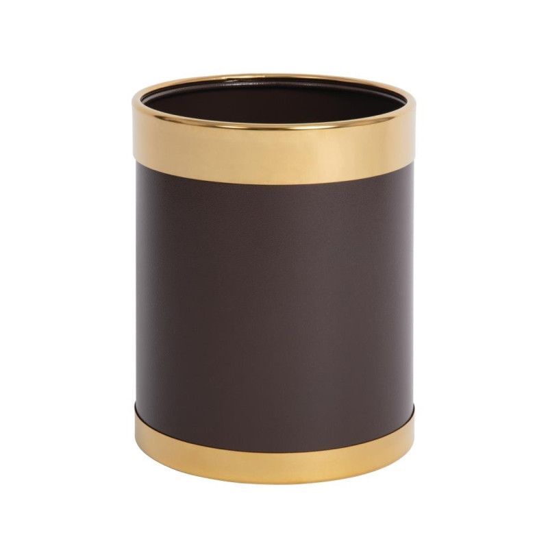 Prügikast kuldse äärega 10,2 L - Bolero - Fourniresto Prügikast kuldse äärega 10,2 L - Bolero - Fourniresto