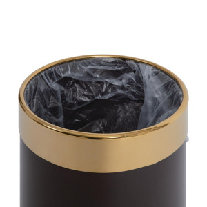 Prügikast kuldse äärega 10,2 L - Bolero - Fourniresto