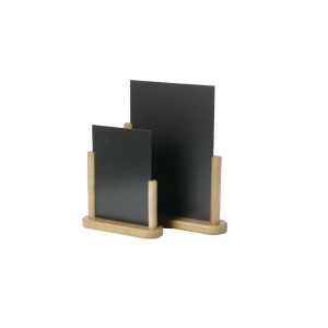 Elegantne teki viimistlusega lauasilt 320 x 270mm - Securit - Fourniresto