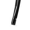 Ruudukujuline mustast terasest bistroolaud - L 668 x S 668 mm - Bolero