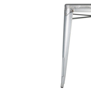 Ruudukujuline hallist terasest laud - L 668 x S 668 mm - Bolero