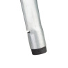 Ruudukujuline hallist terasest laud - L 668 x S 668 mm - Bolero