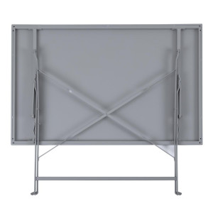 Kokkupandav hall terrassilaud - 1100 x 700 mm - Bolero