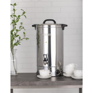 Roostevabast terasest topeltseinaga soojaveeboiler - 20 L - Buffalo