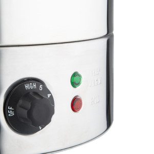 Roostevabast terasest topeltseinaga soojaveeboiler - 10 L - Buffalo
