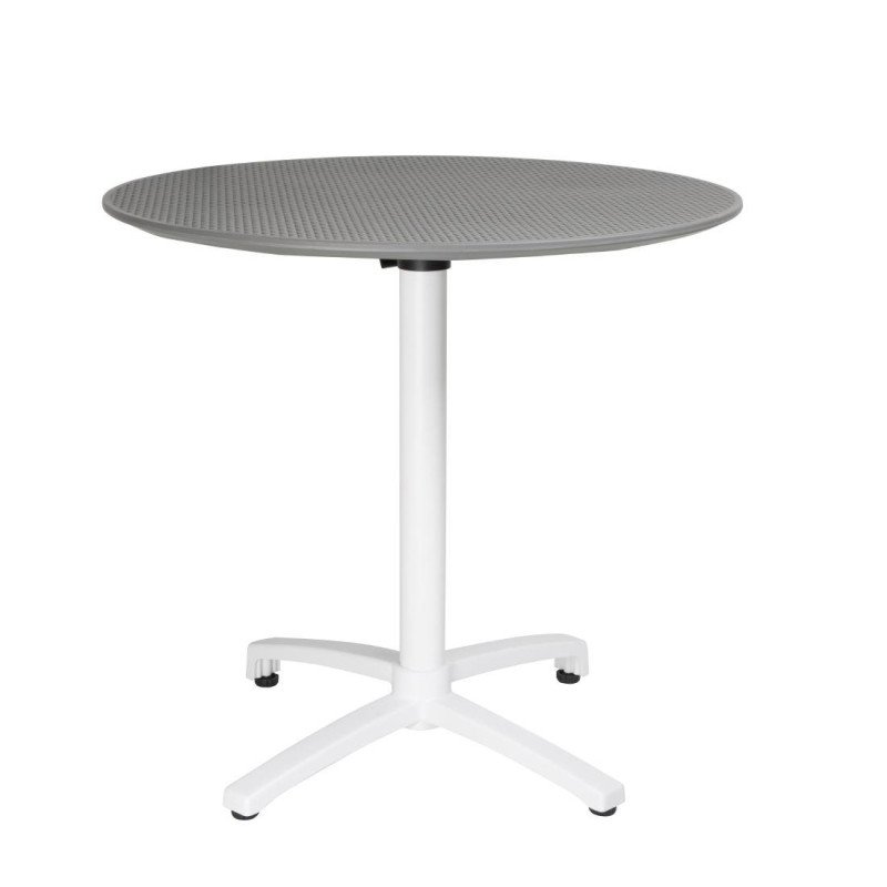Ümar kokkupandav laud PP-st - 800 mm - tume hall - Bolero Ümar kokkupandav laud PP-st - 800 mm - tume hall - Bolero
