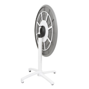 Ümar kokkupandav laud PP-st - 800 mm - tume hall - Bolero