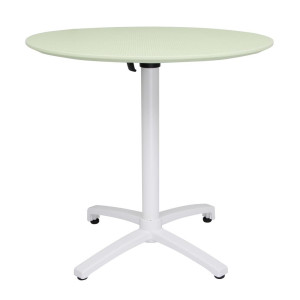 Ümar kokkupandav laud PP-st - 800 mm - piparmündiroheline - Bolero