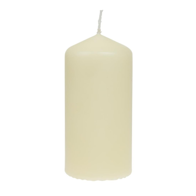 Tall Ivory Cylinder Candles 120mm - Pack of 12 Bolsius Tall Ivory Cylinder Candles 120mm - Pack of 12 Bolsius
