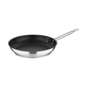 Antihaftbeschichtete Edelstahlpfanne Ø 280 mm Vogue | Platinum Plus Beschichtung