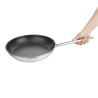 Antihaftbeschichtete Edelstahlpfanne Ø 280 mm Vogue | Platinum Plus Beschichtung