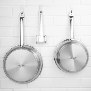 Antihaftbeschichtete Edelstahlpfanne Ø 280 mm Vogue | Platinum Plus Beschichtung