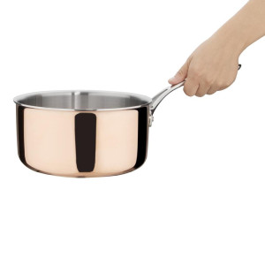 Kolmekordse seinaga vaskinduktsiooniga hautisepott 200x100 mm Vogue