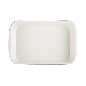 Küpsetusnõu Valgevalge 355x220mm Vogue - Professionaalne köök