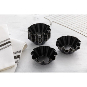 Mittesisene Mini Brioche vorm 75 mm - 12 tk, Matfer Bourgeat