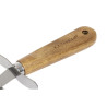 Pitsarull roostevabast terasest - puidust käepide 65 mm, kvaliteetne Kitchen Craft