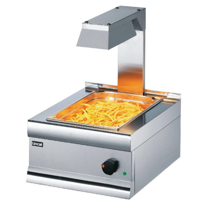 Chauffe-frites professionnel avec Rampe Silverlink 600mm CS4/G - Performant & robuste Chauffe-frites professionnel avec Rampe Silverlink 600mm CS4/G - Performant & robuste