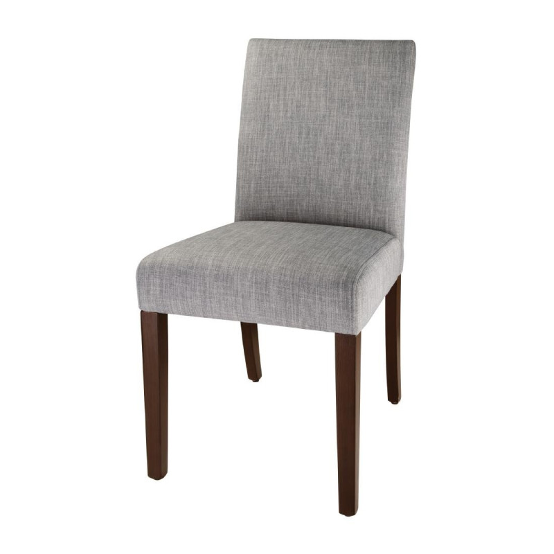 Chiswick Gray Chair - Set of 2 Bolero: Professional Elegance Chiswick Gray Chair - Set of 2 Bolero: Professional Elegance
