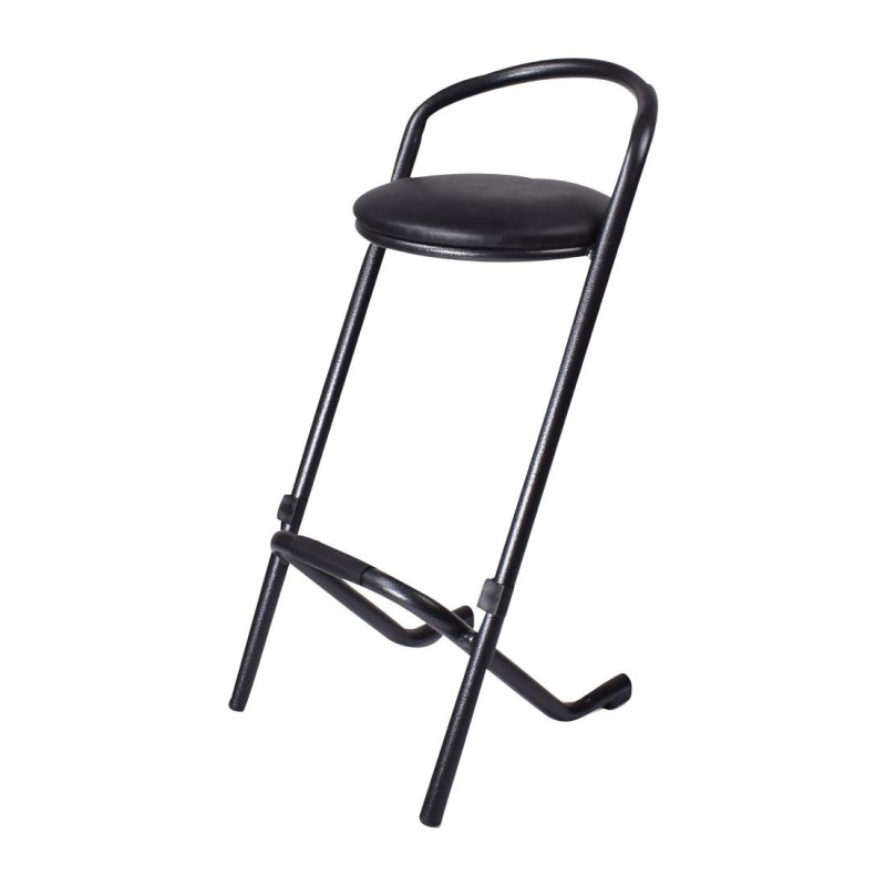 Tabourets hauts empilables gris - Confort et élégance pour votre espace de travail. Tabourets hauts empilables gris - Confort et élégance pour votre espace de travail.