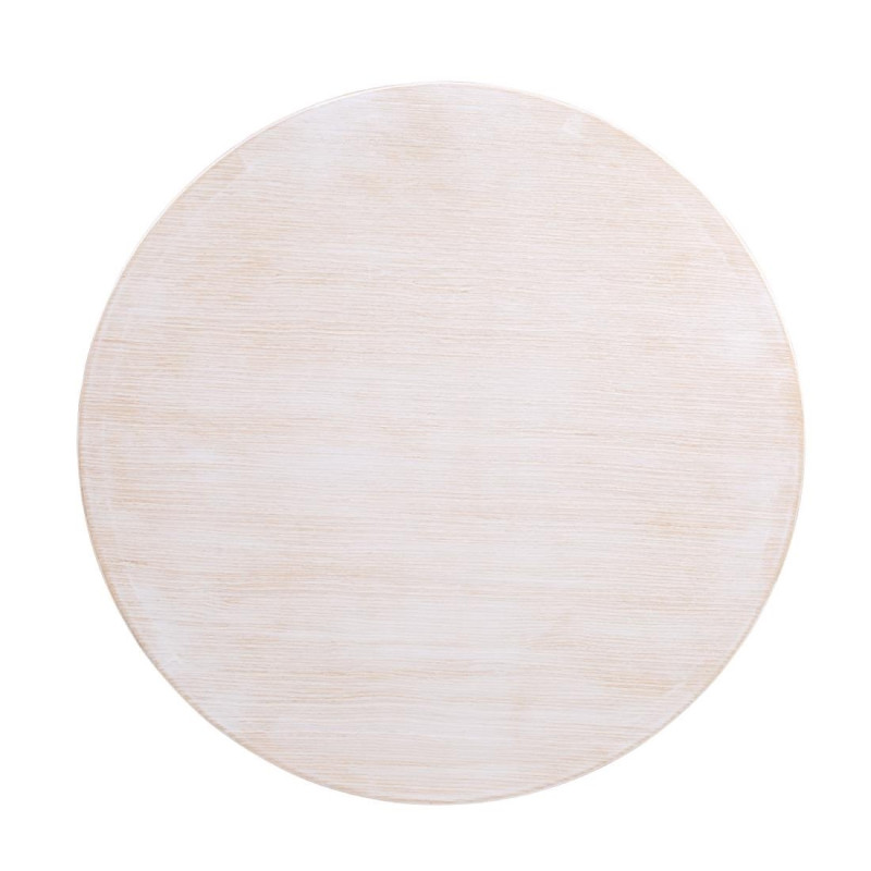 Plateau de Table Rond Blanc Vintage 600 mm Bolero DY729 Plateau de Table Rond Blanc Vintage 600 mm Bolero DY729