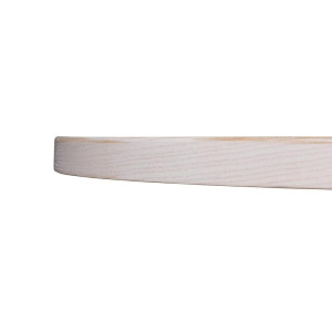 Ümmargune valge vintage lauaplaat 600 mm Bolero DY729