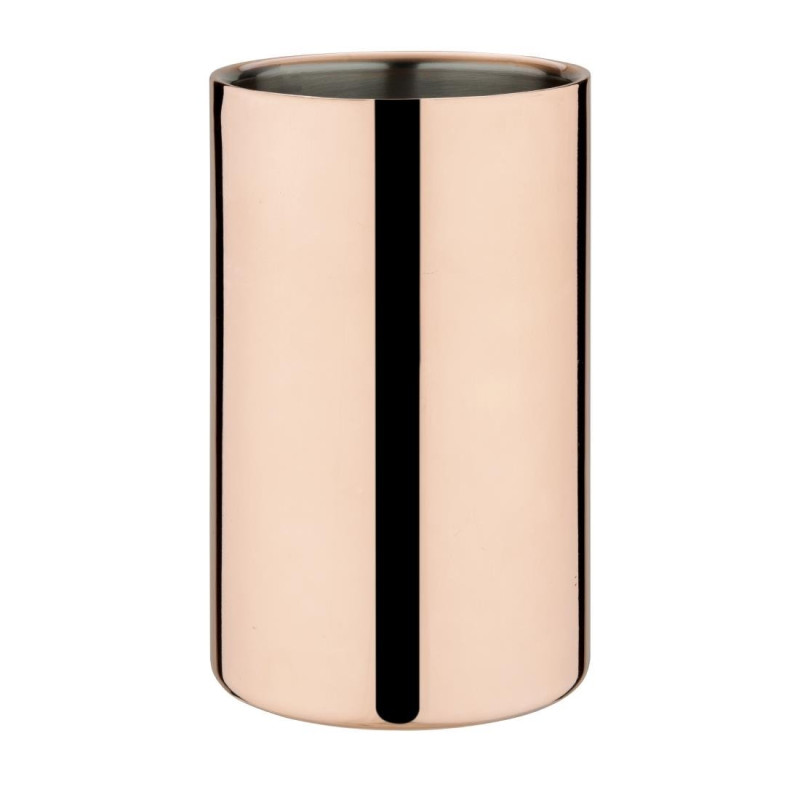 Double Wall Copper Wine Cooler 1 L Olympia - Keeps wine cool, guaranteed elegance. Double Wall Copper Wine Cooler 1 L Olympia - Keeps wine cool, guaranteed elegance.
