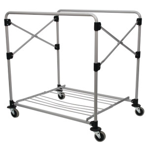 Kokkupandav kaubakäru X-Cart 300L Rubbermaid: kerge ja vastupidav