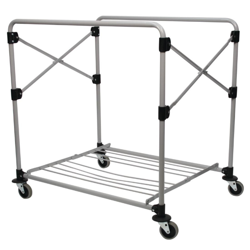 Kokkupandav kaubakäru X-Cart 300L Rubbermaid: kerge ja vastupidav