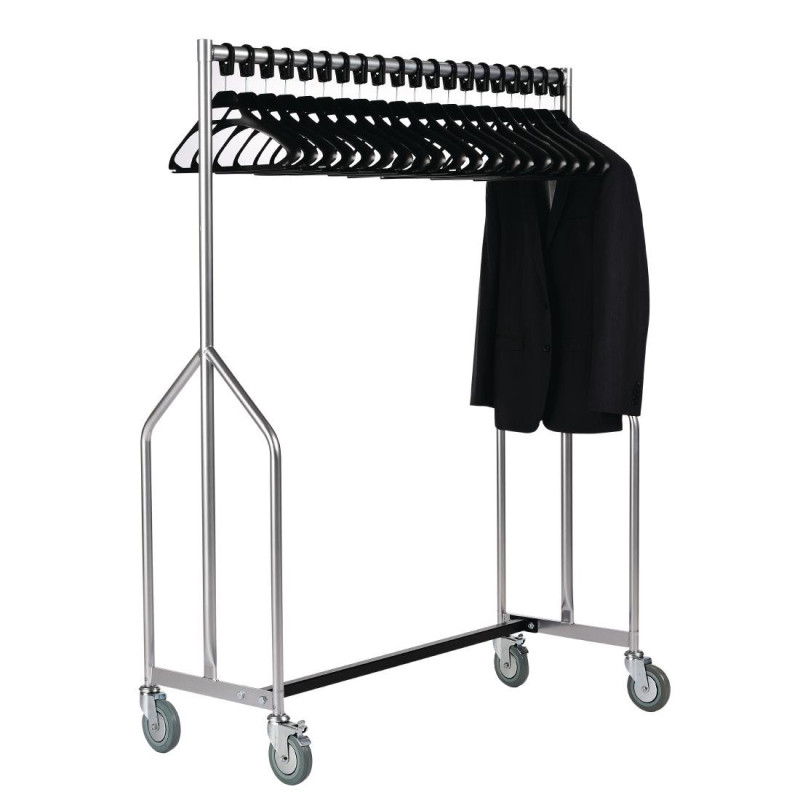 Clothes Rack Pro in Z with 20 Hangers - Resistant and Elegant Clothes Rack Pro in Z with 20 Hangers - Resistant and Elegant