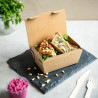 Toitude mikrosoonega komposteeritavad karbid 110 x 150 mm - komplektis 300, Vegware