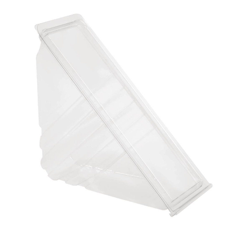 Triangle Standard Faerch Sandwich Boxes - Pack of 500, Recycled PET Triangle Standard Faerch Sandwich Boxes - Pack of 500, Recycled PET