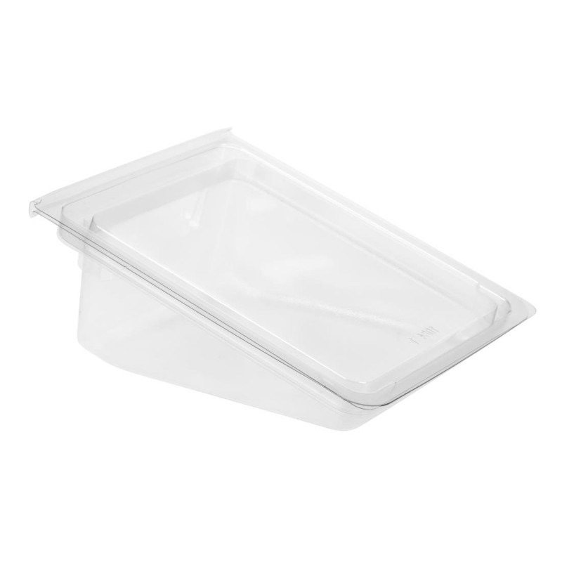 Individual Cake Portion Boxes 500 Faerch rPET Recycled Individual Cake Portion Boxes 500 Faerch rPET Recycled