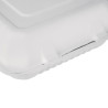 Hinged compostable Bagasse boxes 236mm - 200 tk komplekt