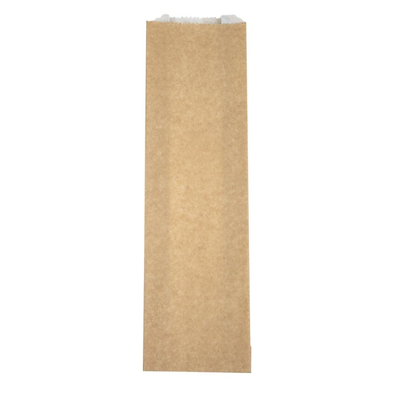 Soojalt serveeritavad komposteeritavad Vegware 356 x 101 mm suupistekotid - 500 tk komplekt, FC897 Soojalt serveeritavad komposteeritavad Vegware 356 x 101 mm suupistekotid - 500 tk komplekt, FC897