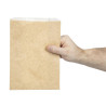 Kuumakindlad kompostitavad suupistekotid 292x127 mm - 500 Vegware'i komplekt